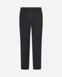 Pantalone con banda laterale flower chic NERO DORABELLA