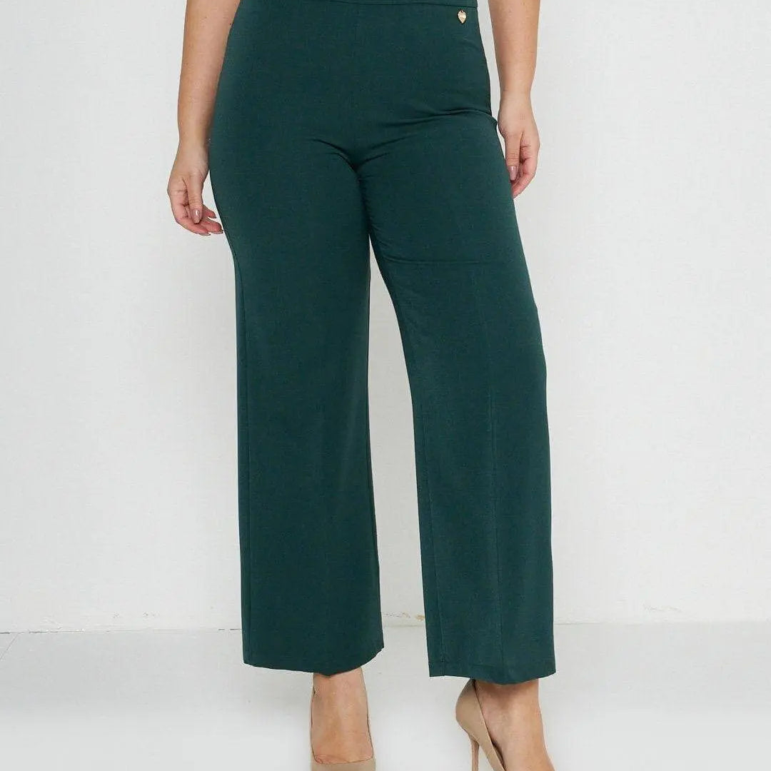 Pantalone cropped VERDE BOSCO DORABELLA XXXL