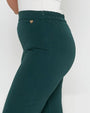 Pantalone cropped VERDE BOSCO DORABELLA