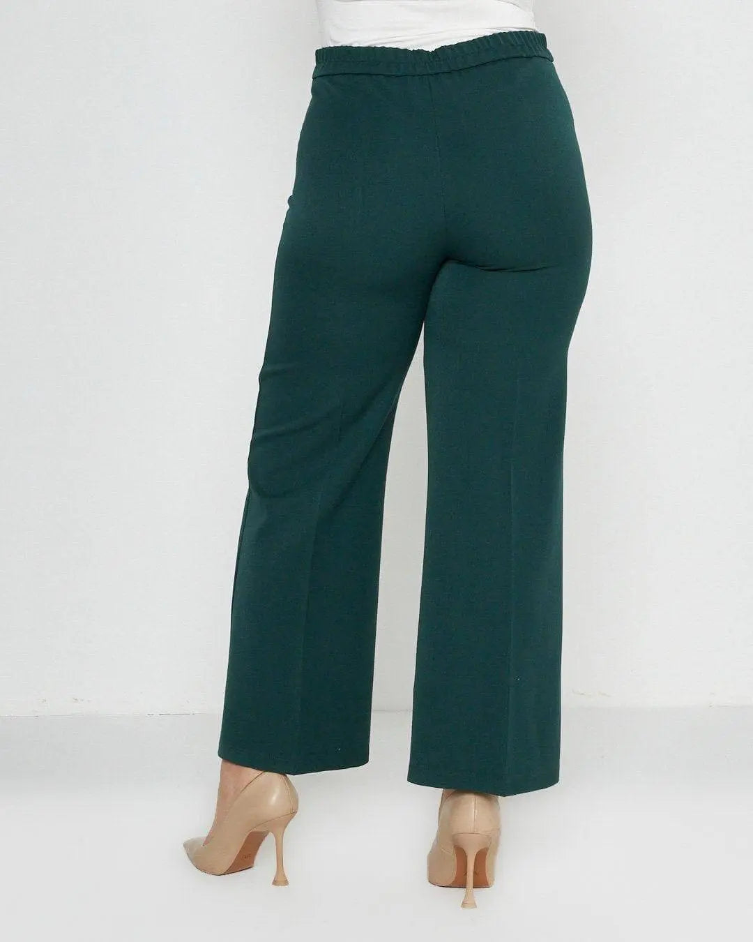 Pantalone cropped VERDE BOSCO DORABELLA