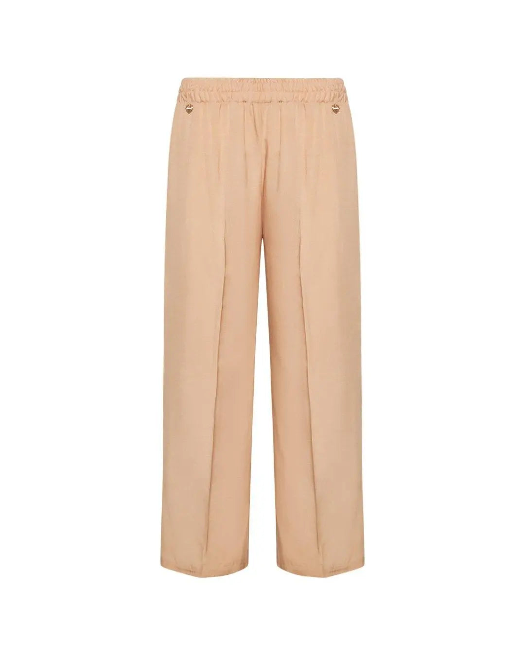 Pantalone cropped in tinta unita BEIGE DORABELLA XXL
