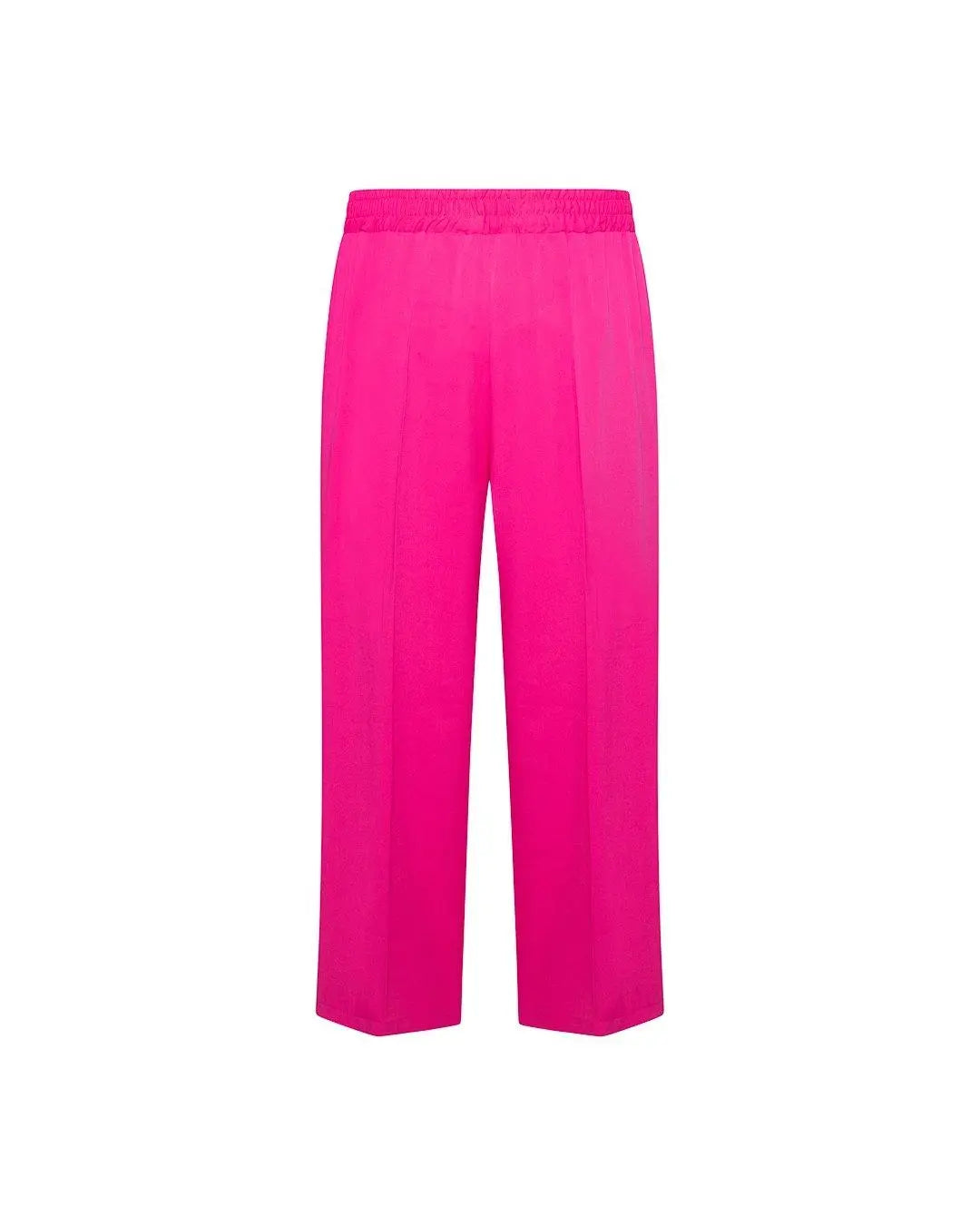 Pantalone cropped in viscosa FUXIA DORABELLA