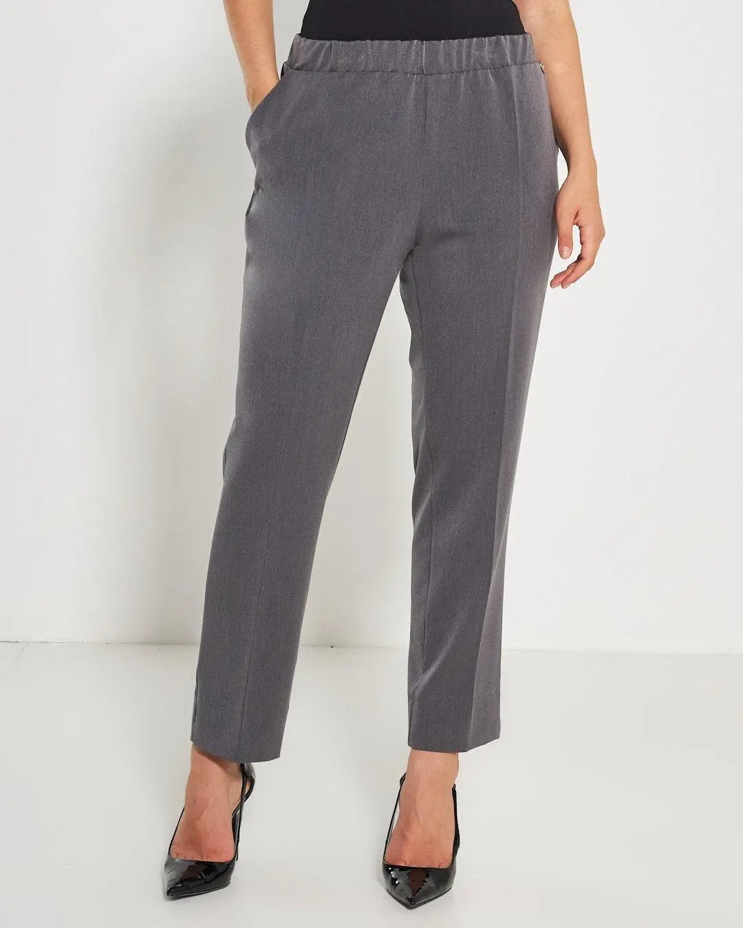 Pantalone dritto GRIGIO DORABELLA PIU' 49