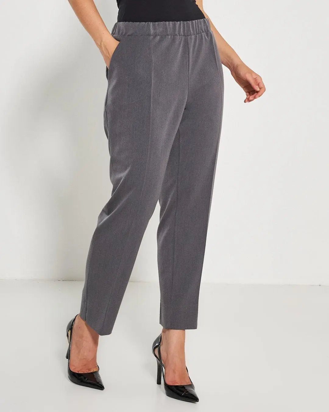 Pantalone dritto GRIGIO DORABELLA PIU'