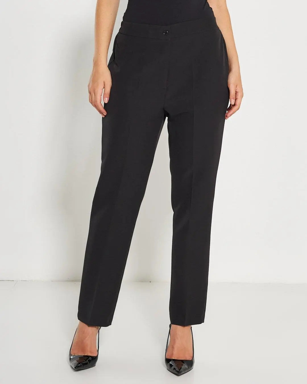 Pantalone dritto NERO DORABELLA PIU'