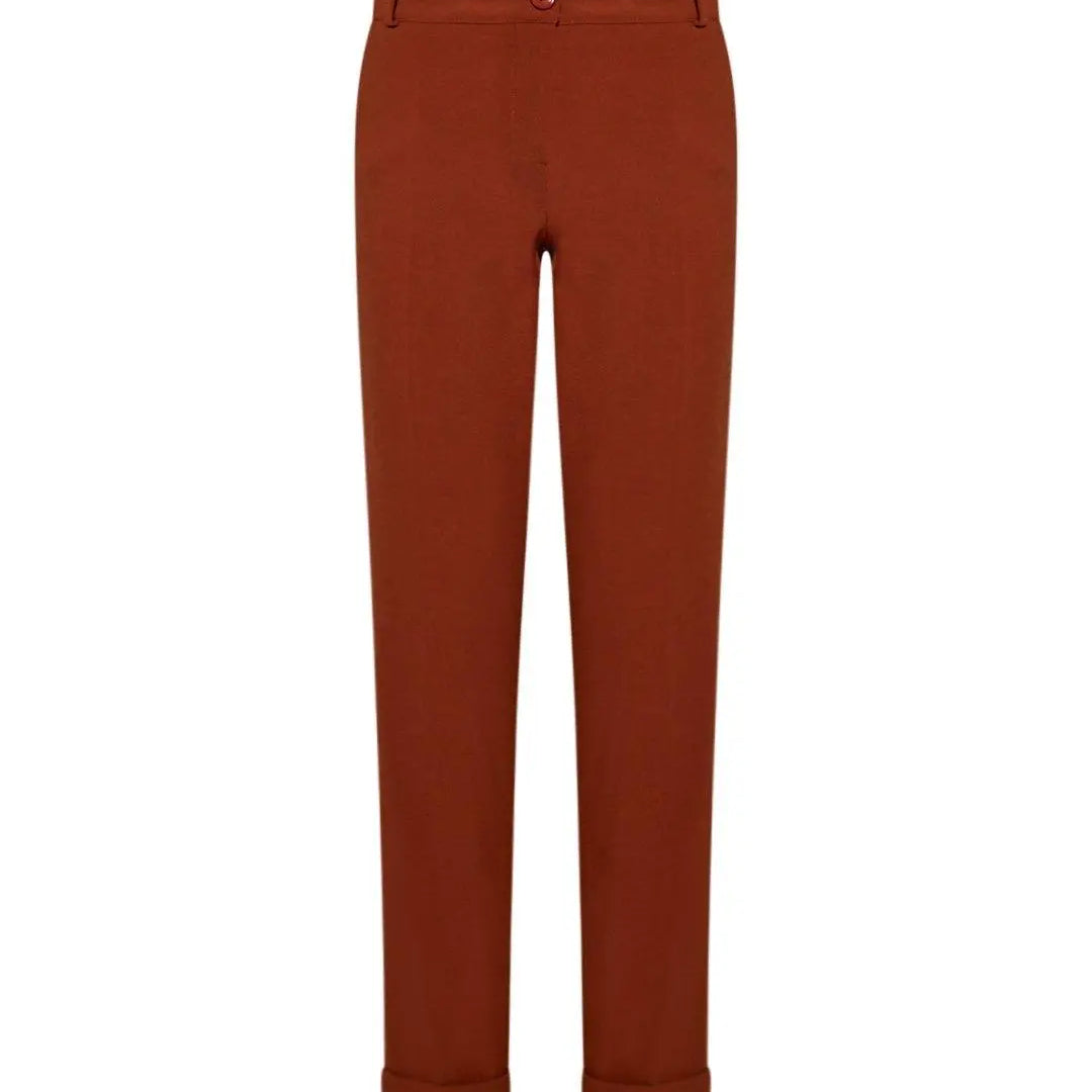 Pantalone dritto TABACCO IRONICA 50