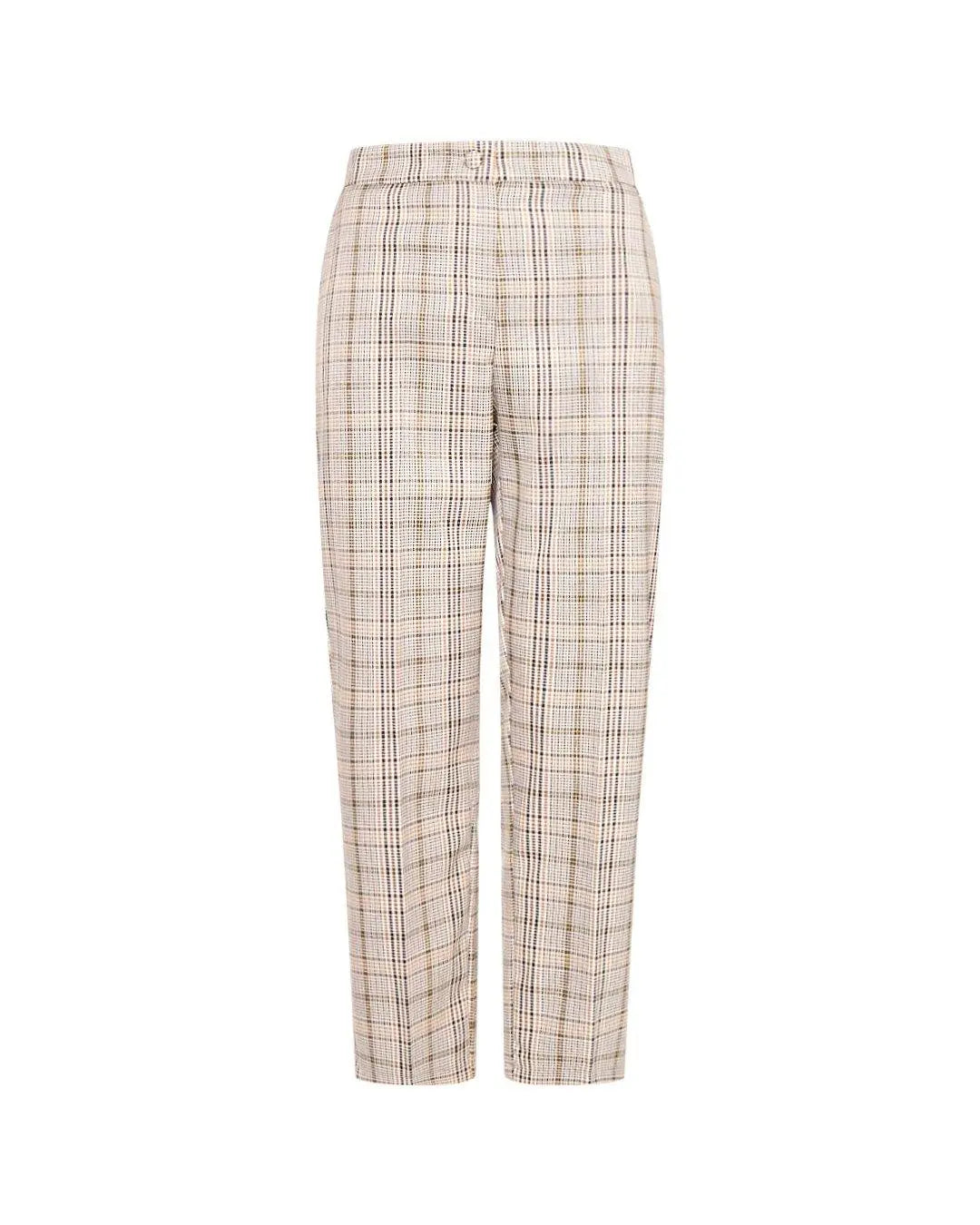 Pantalone elegante NERO-ORO DORABELLA