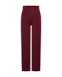 Pantalone elegante in tinta unita BORDEAUX IRONICA 50