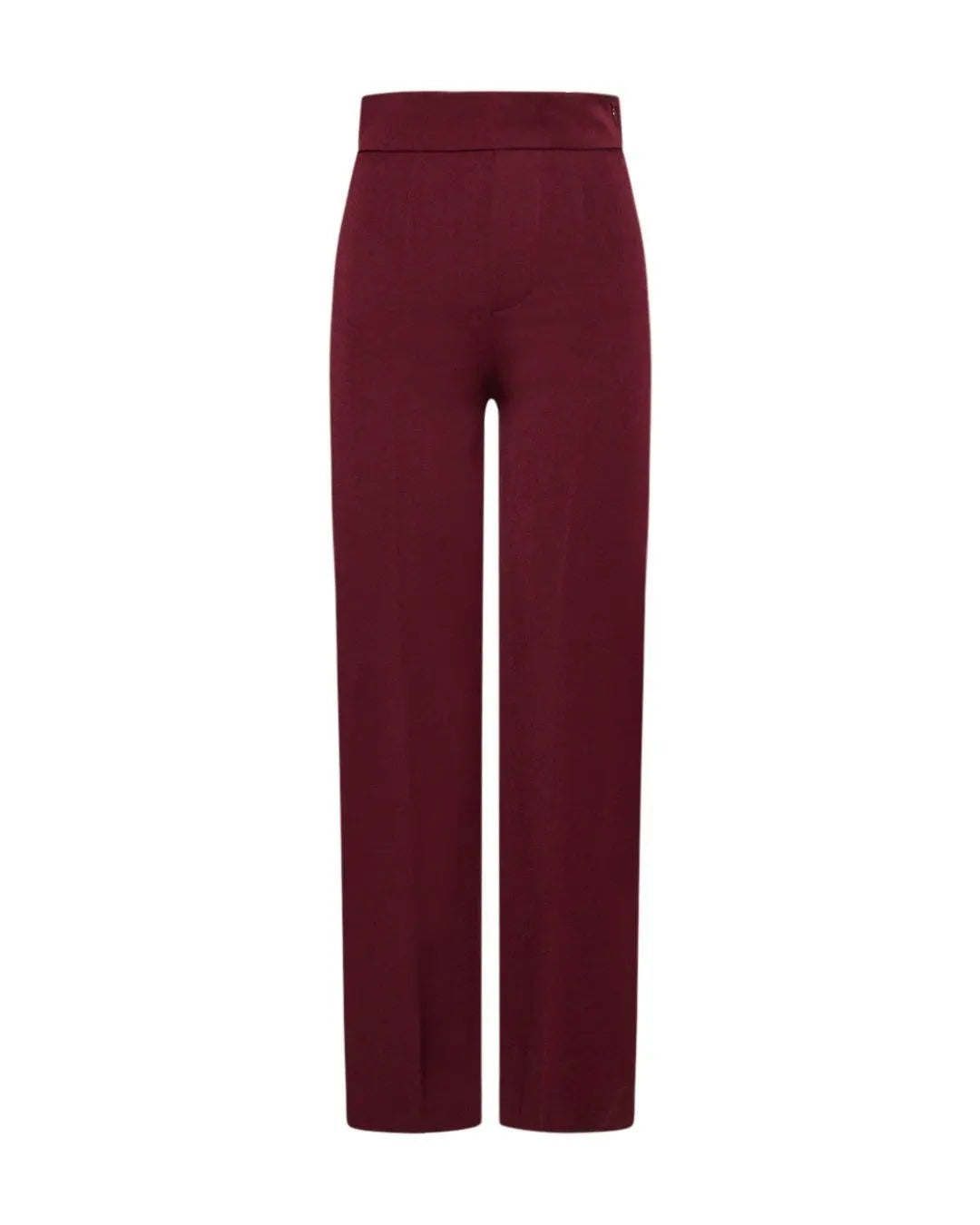 Pantalone elegante in tinta unita BORDEAUX IRONICA 50
