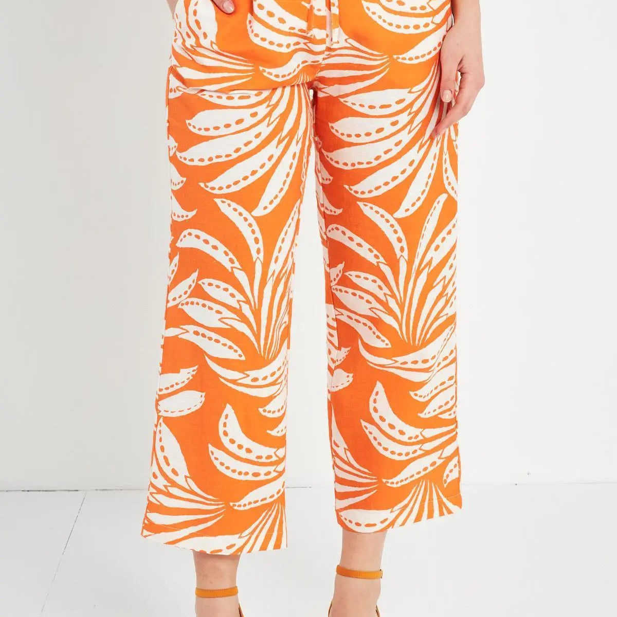 Pantalone fantasia ARANCIO DORABELLA XXL