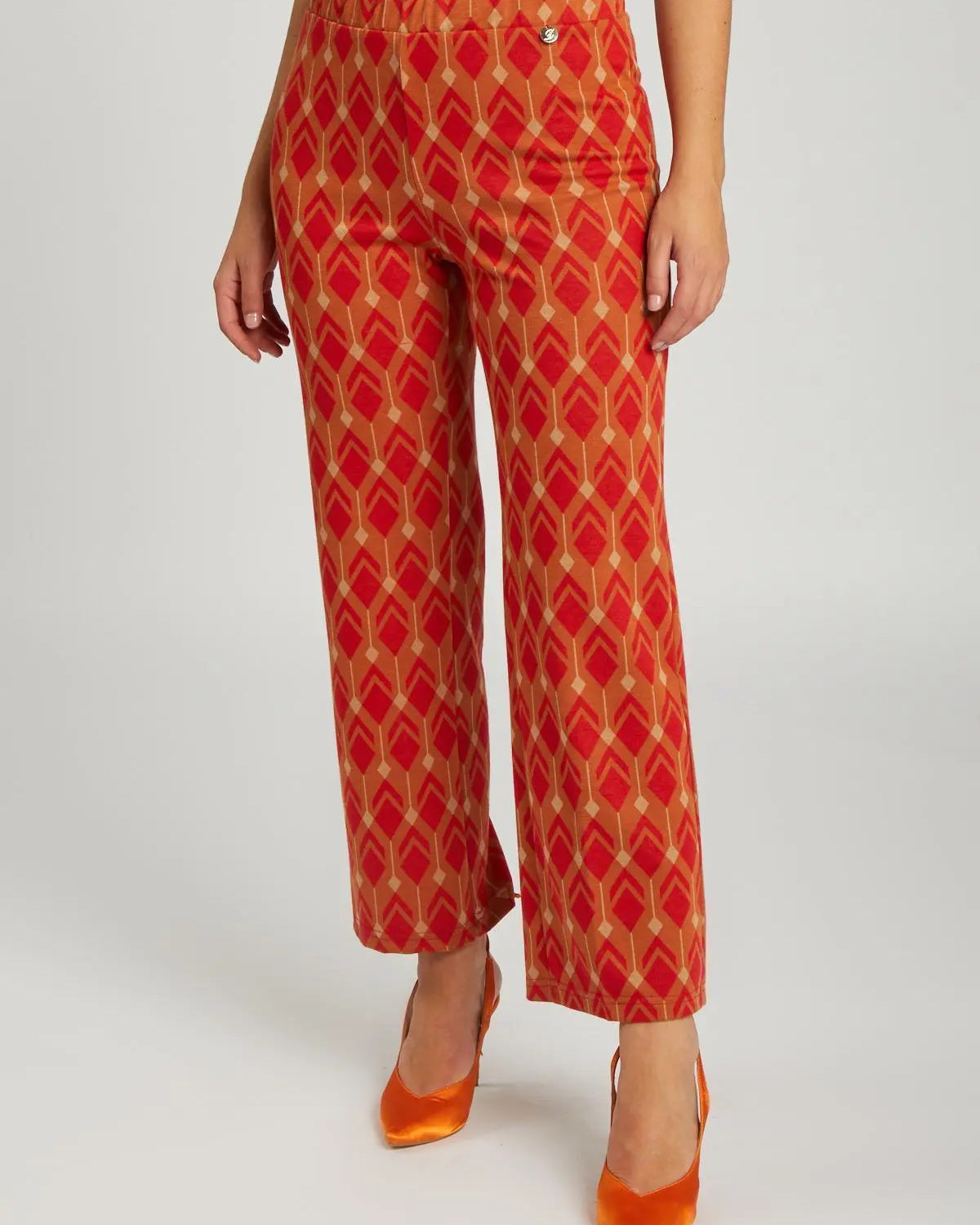 Pantalone fantasia ARANCIO DORABELLA XXL