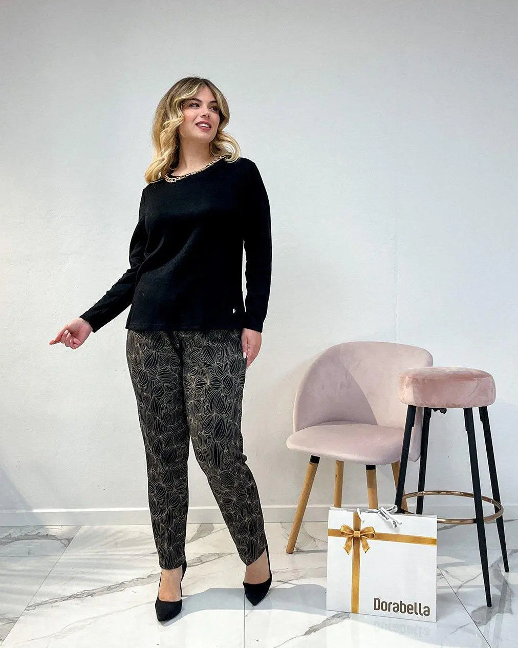 Pantalone fantasia FANTASIA 3 DORABELLA XXL