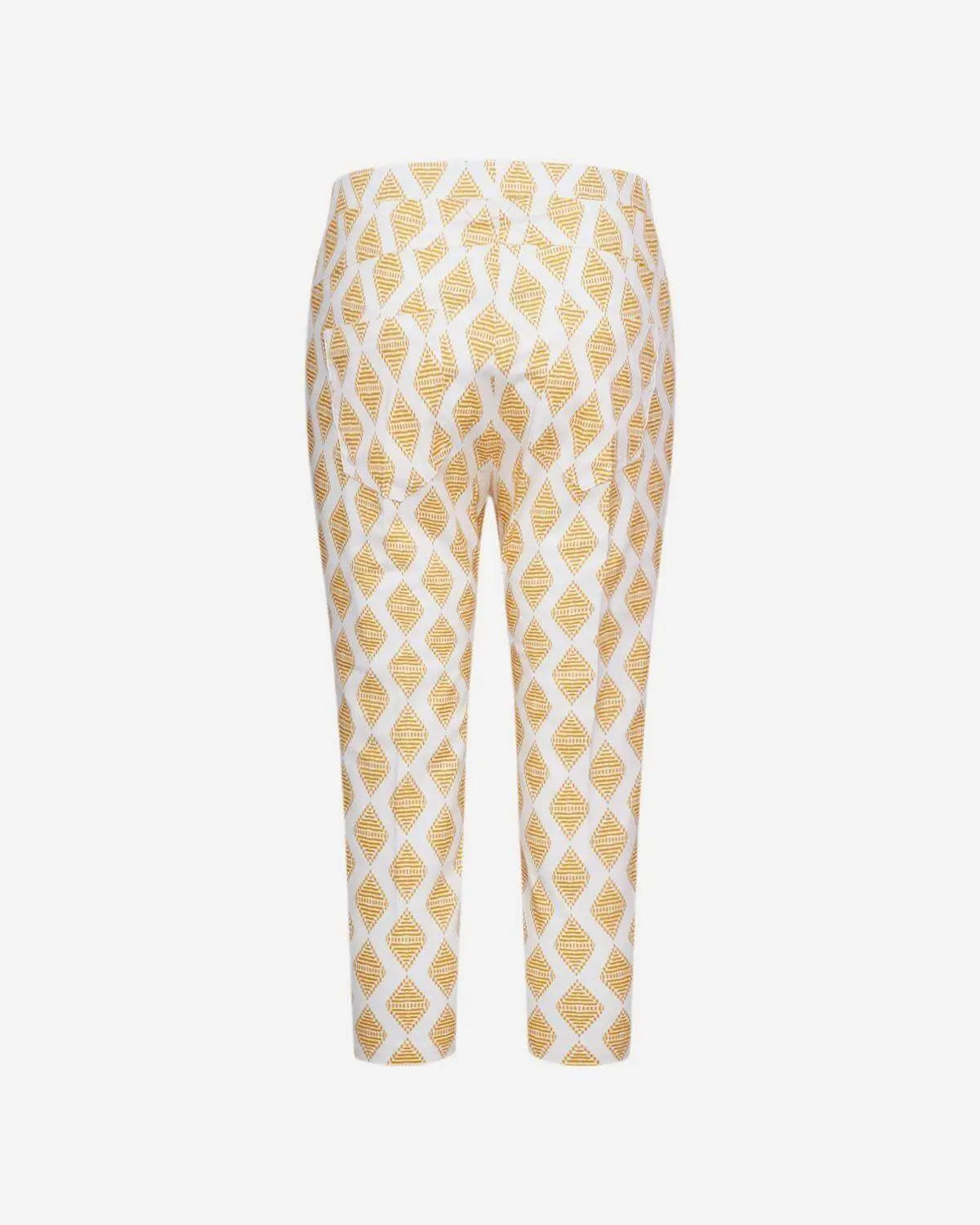 Pantalone fantasia GIALLO DORABELLA