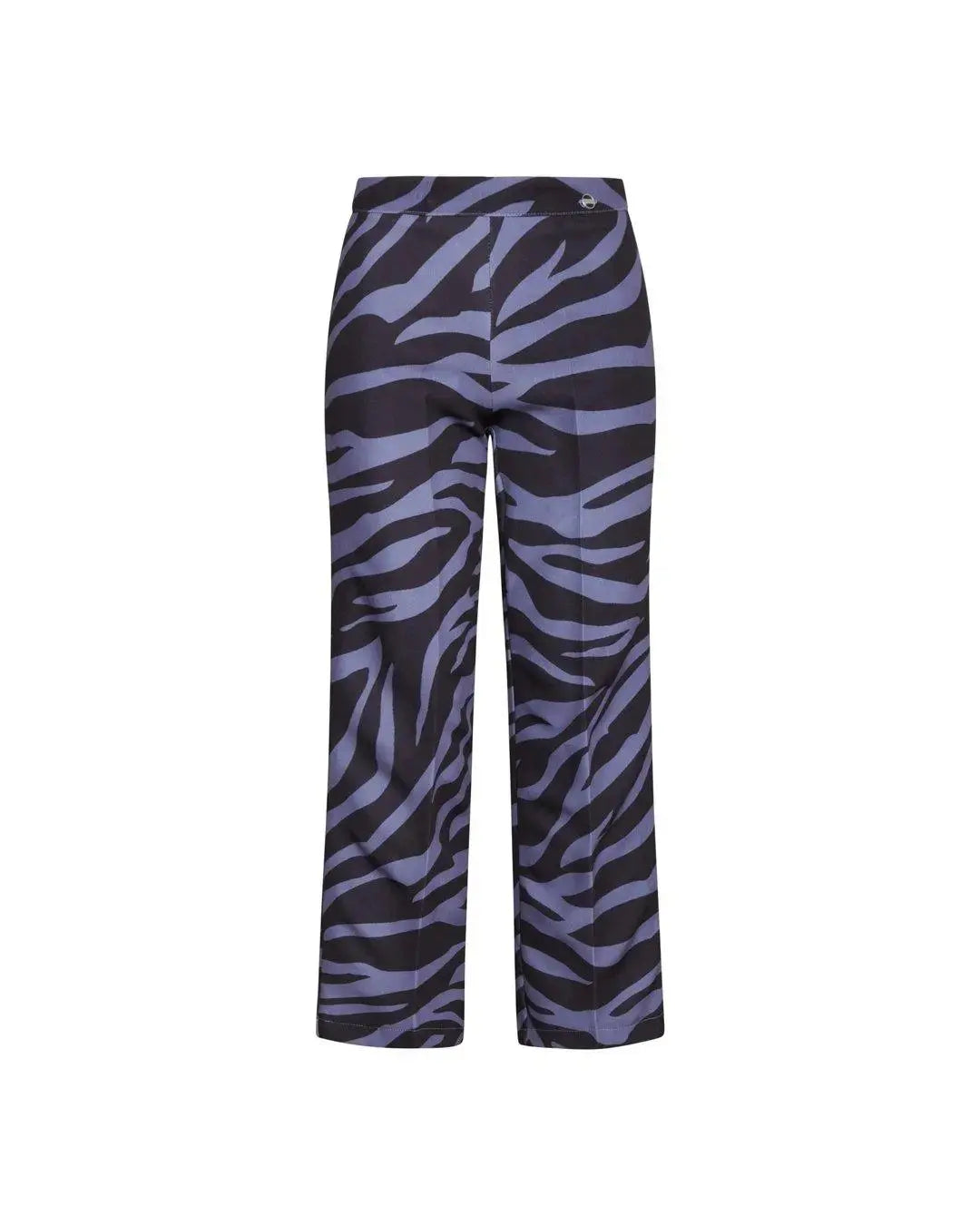 Pantalone fantasia animalier NERO-C.D.ZUCCHERO IRONICA 52
