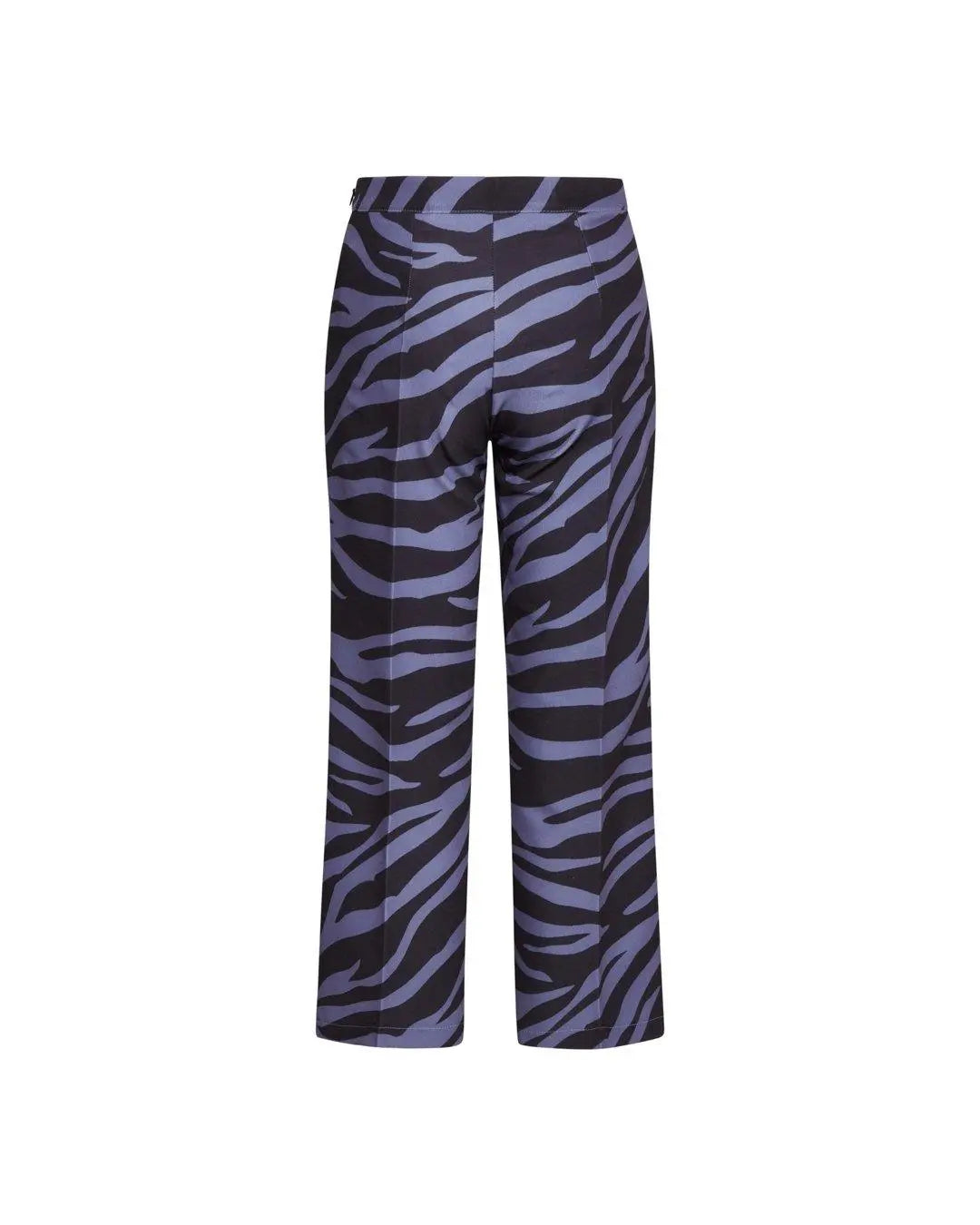 Pantalone fantasia animalier NERO-C.D.ZUCCHERO IRONICA