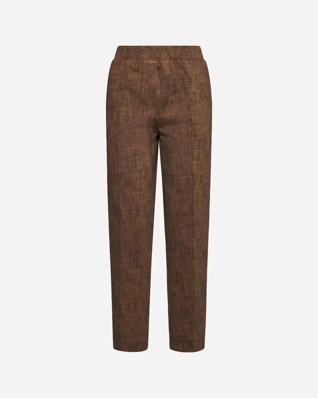 Pantalone fantasia astratta TABACCO DORABELLA PIU'