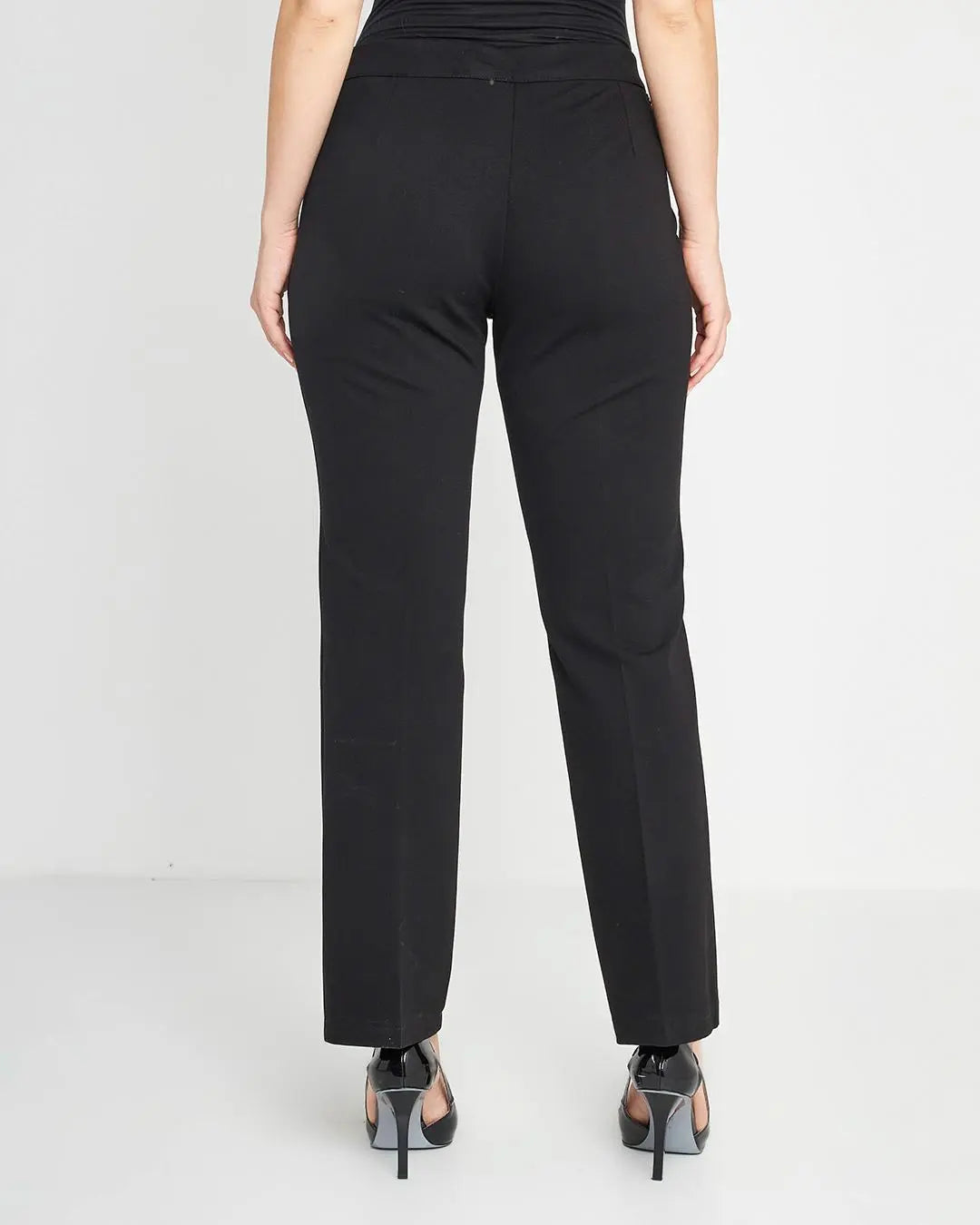 Pantalone flare Nero DORABELLA PIU'