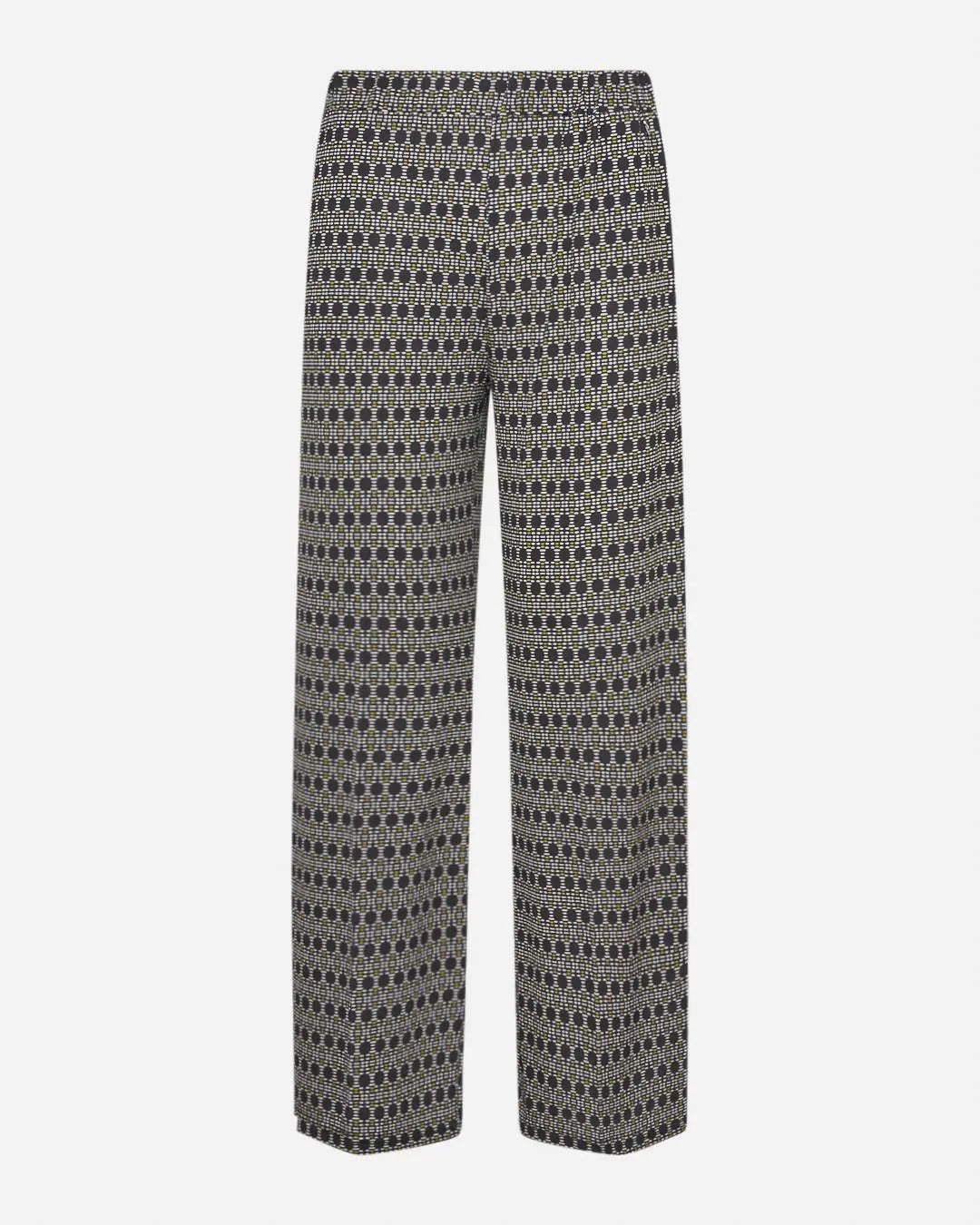 Pantalone gaucho geometric NERO DORABELLA