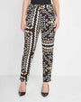 Pantalone geometrico Nero DORABELLA PIU' 55