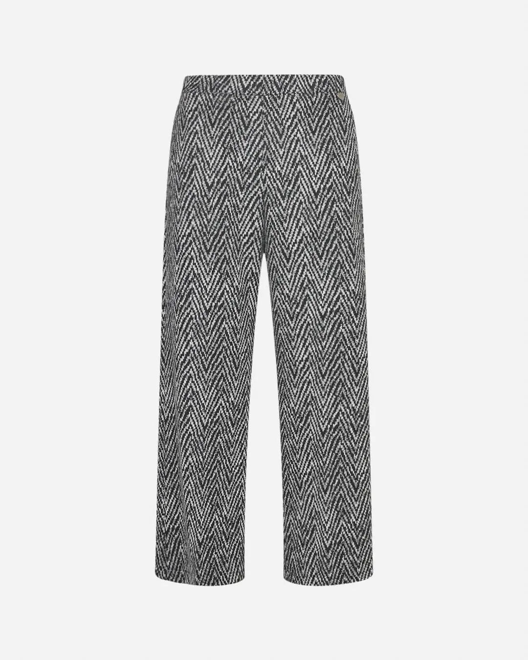 Pantalone goucho spigato NERO-BIANCO DORABELLA