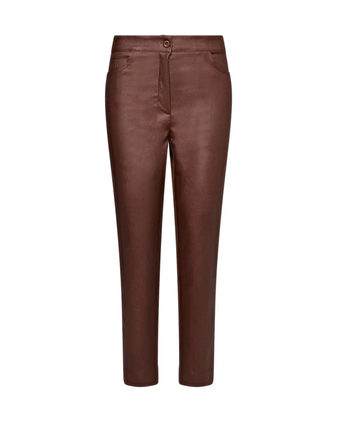 Pantalone in ecopelle MORO DORABELLA