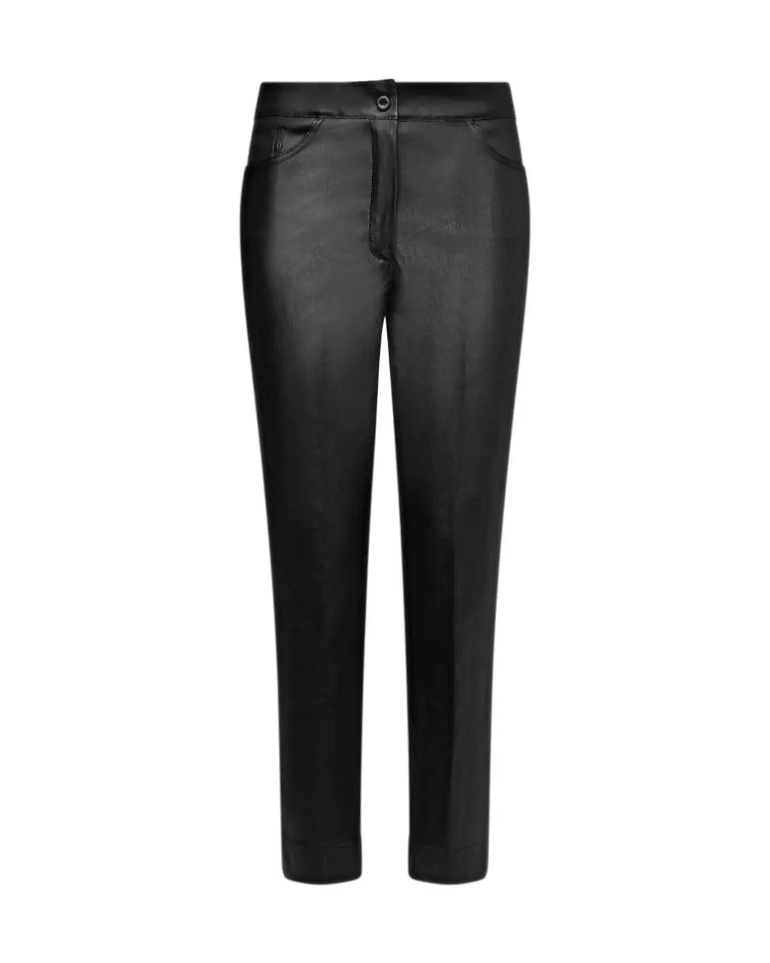 Pantalone in ecopelle NERO DORABELLA
