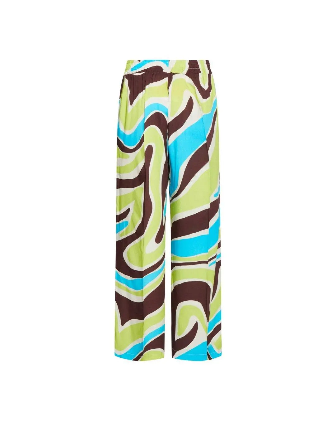Pantalone in fantasia astratta MORO DORABELLA PIU'