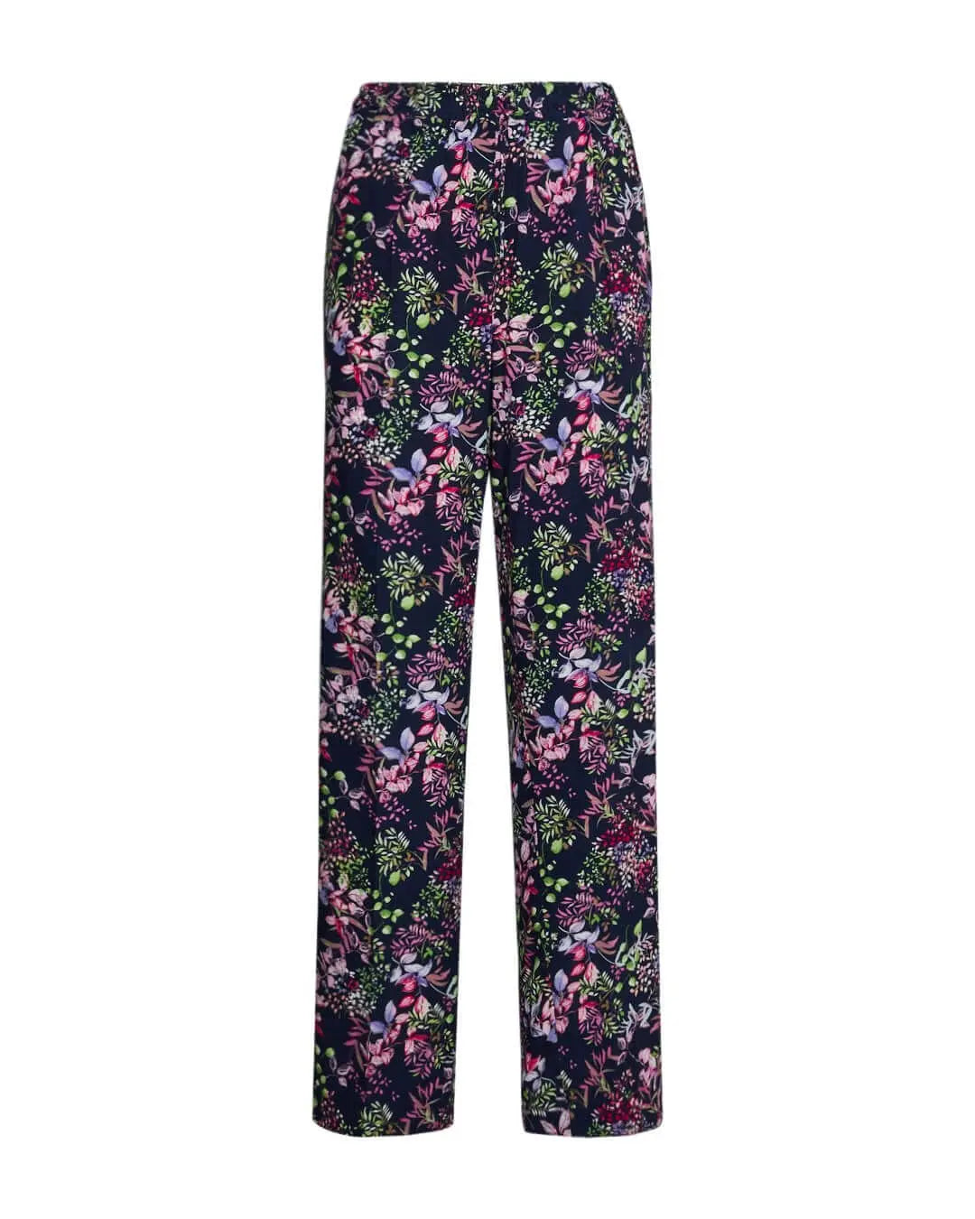 Pantalone in fantasia floreale BLU DORABELLA PIU' 53