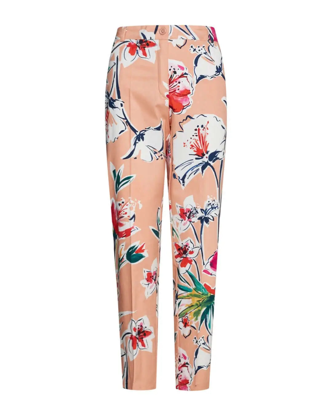 Pantalone in fantasia floreale CIPRIA DORABELLA 52