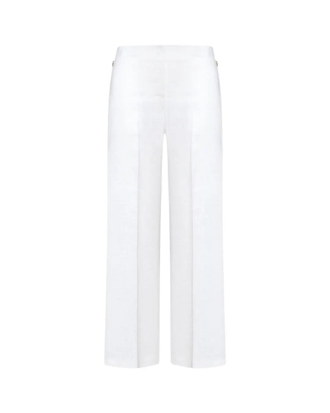 Pantalone in lino BIANCO DORABELLA