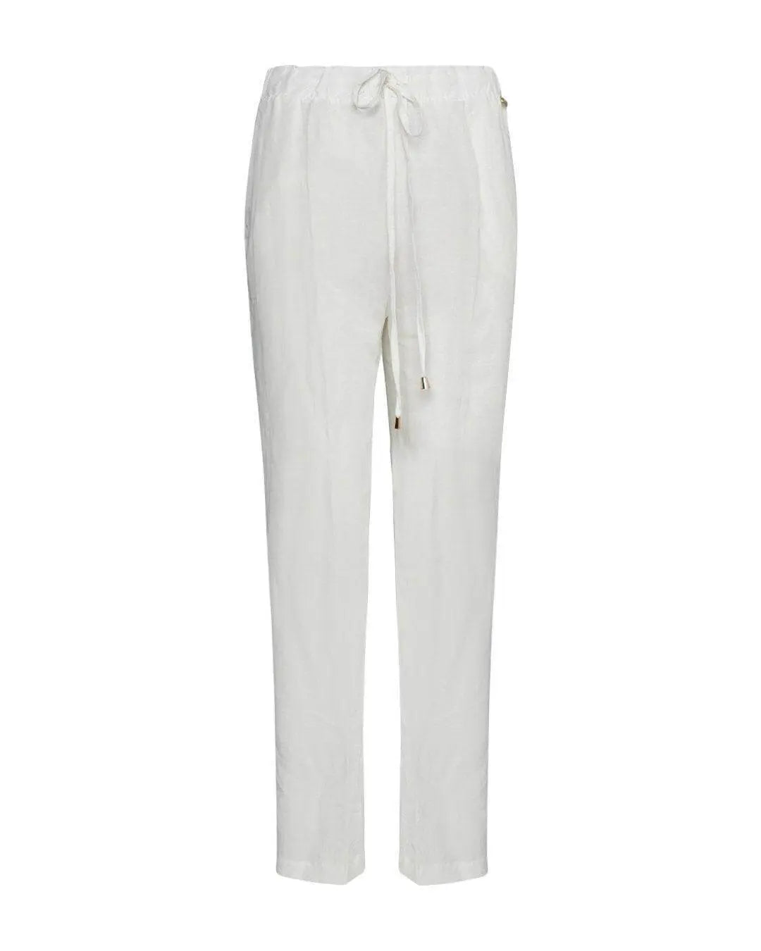 Pantalone in lino BIANCO DORABELLA XXL