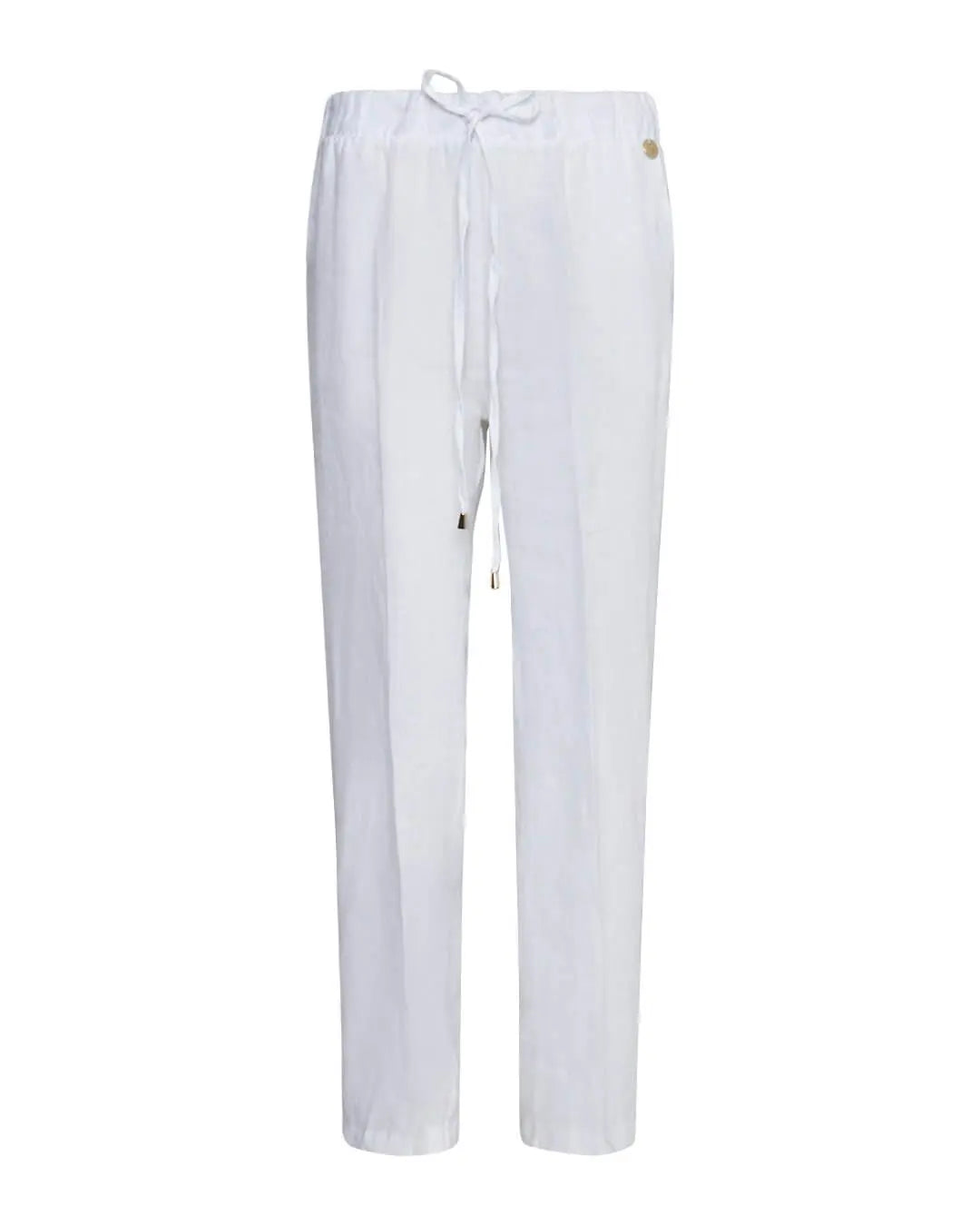 Pantalone in lino BIANCO DORABELLA XXL