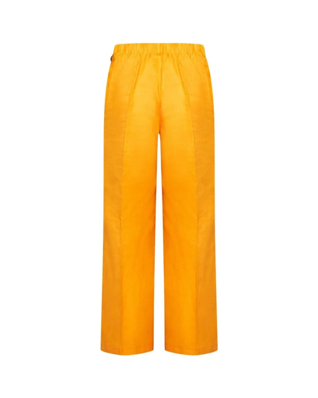 Pantalone in lino MANDARINO DORABELLA