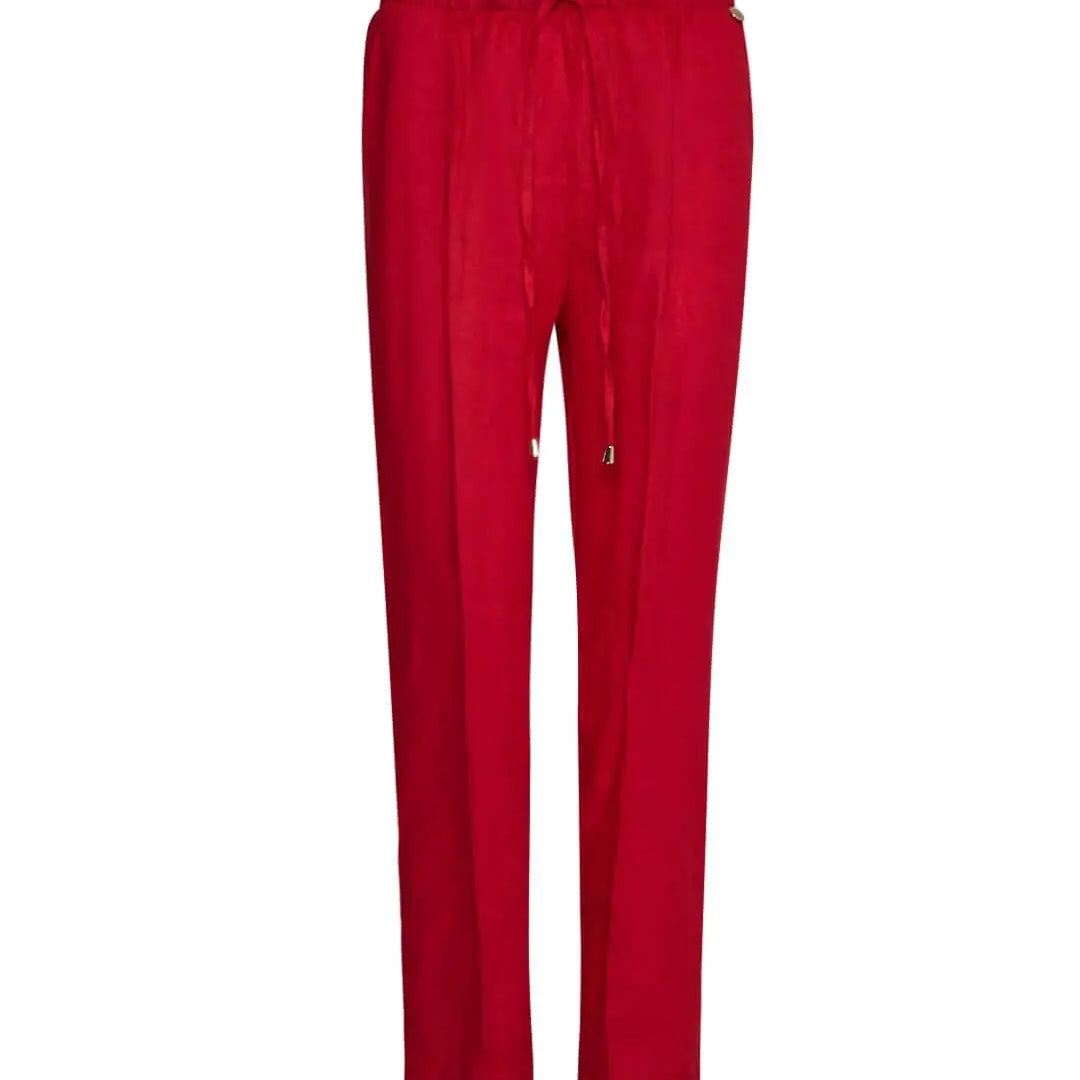Pantalone in lino ROSSO DORABELLA XXL