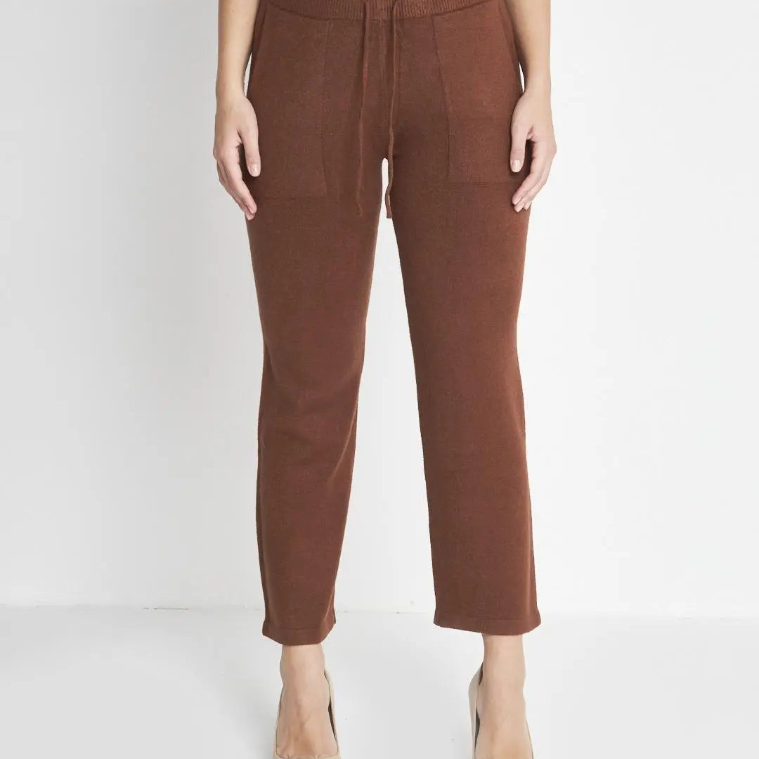 Pantalone in maglia CACAO DORABELLA XL