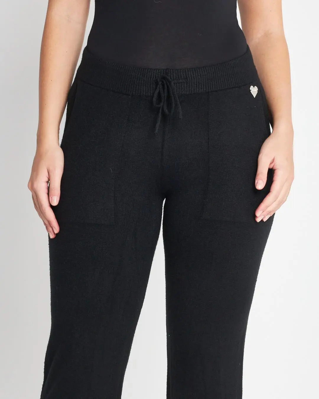Pantalone in maglia NERO DORABELLA
