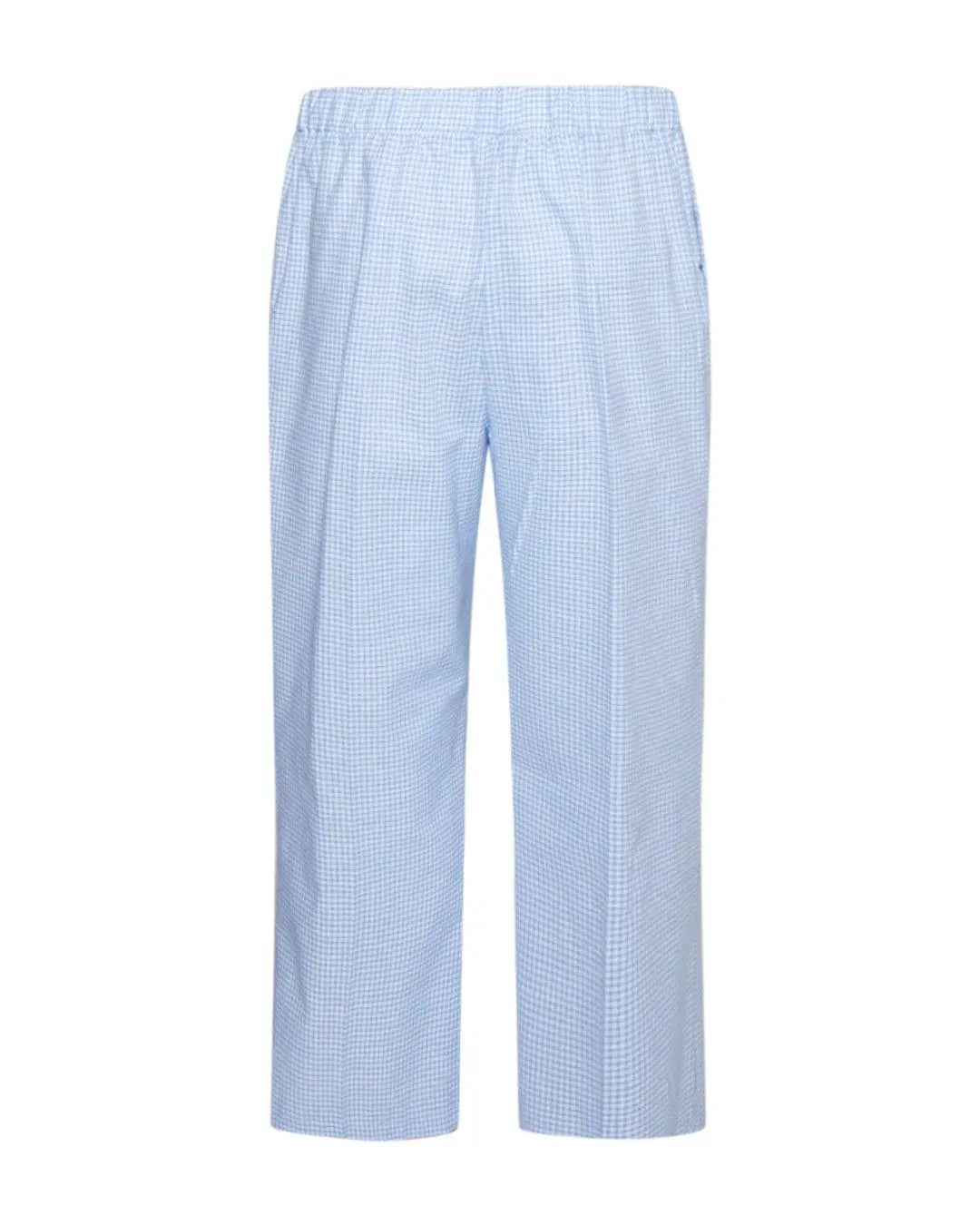 Pantalone in stampa vichy CELESTE DORABELLA