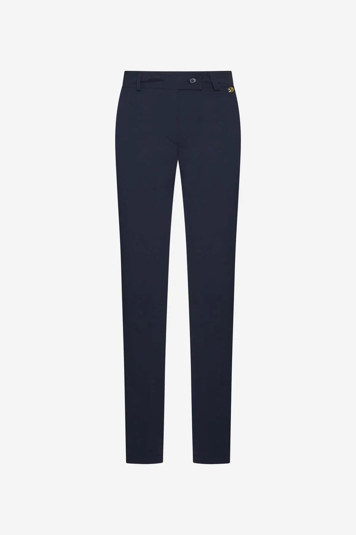 Pantalone in tinta unita BLU DORABELLA