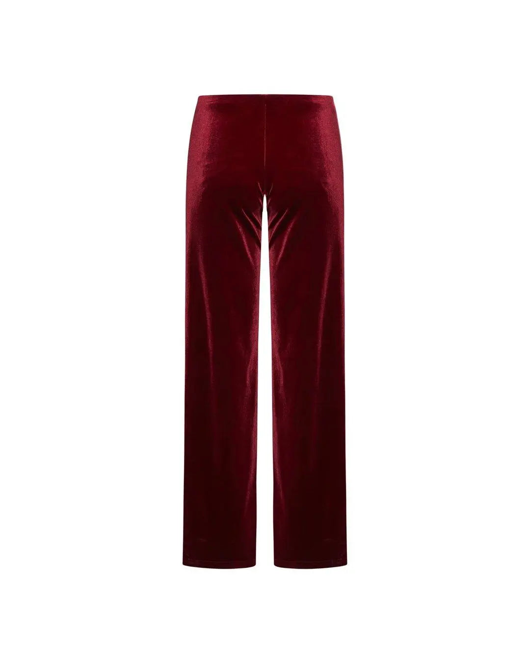 Pantalone in velluto BORDEAUX IRONICA