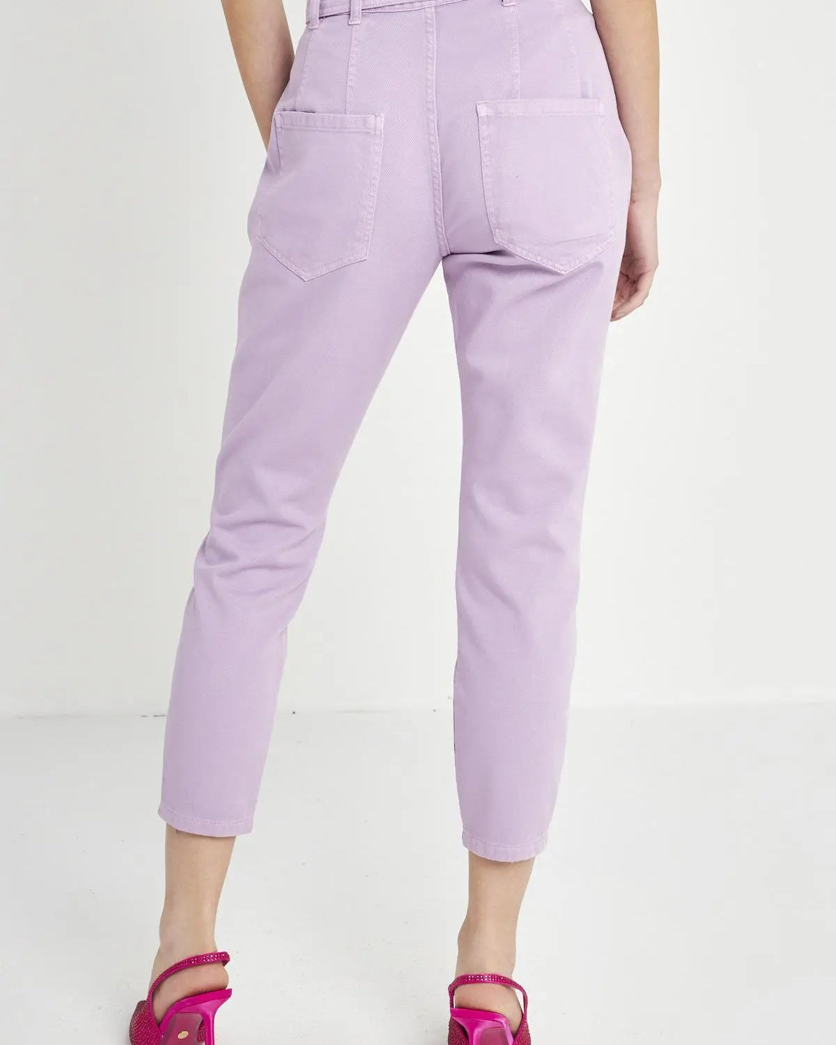 Pantalone jeansato LILLA IRONICA