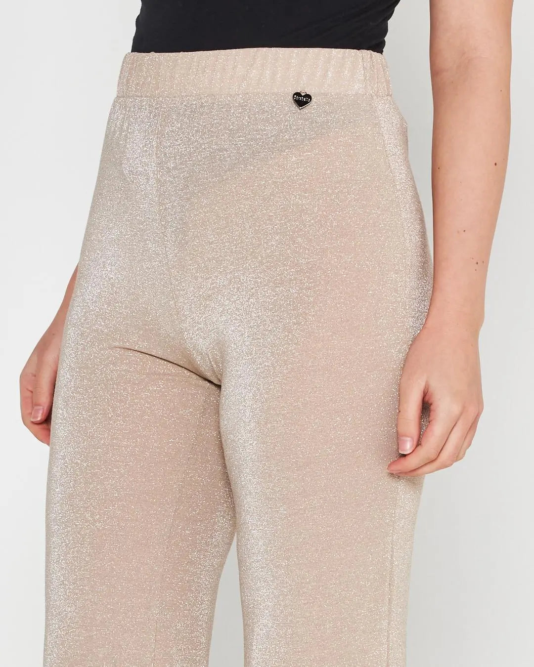 Pantalone  lurex CHAMPAGNE DORABELLA