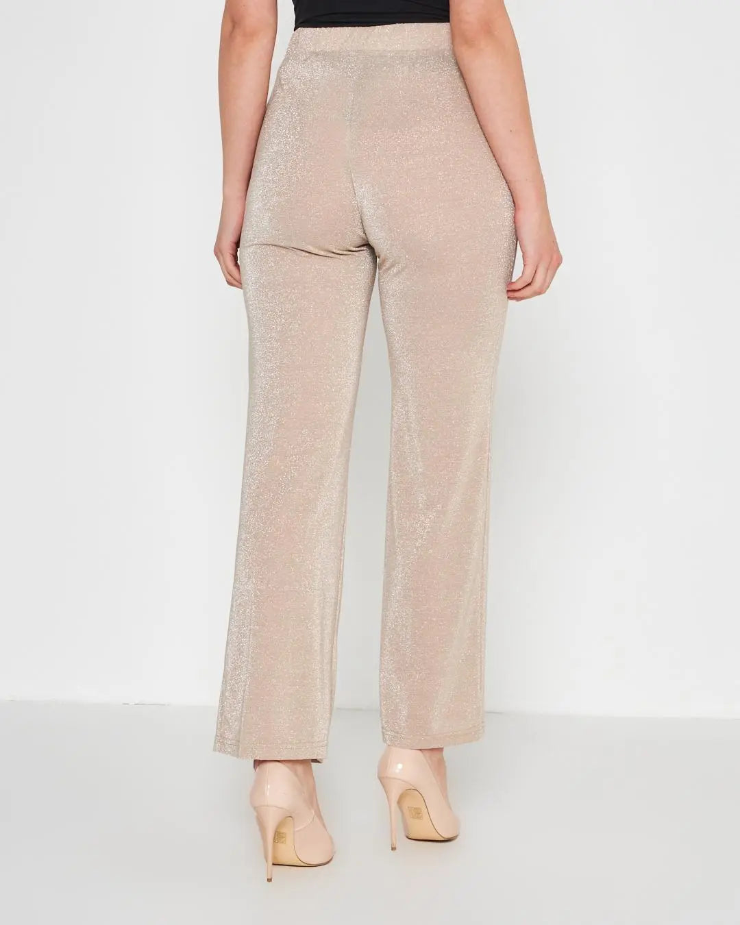 Pantalone  lurex CHAMPAGNE DORABELLA