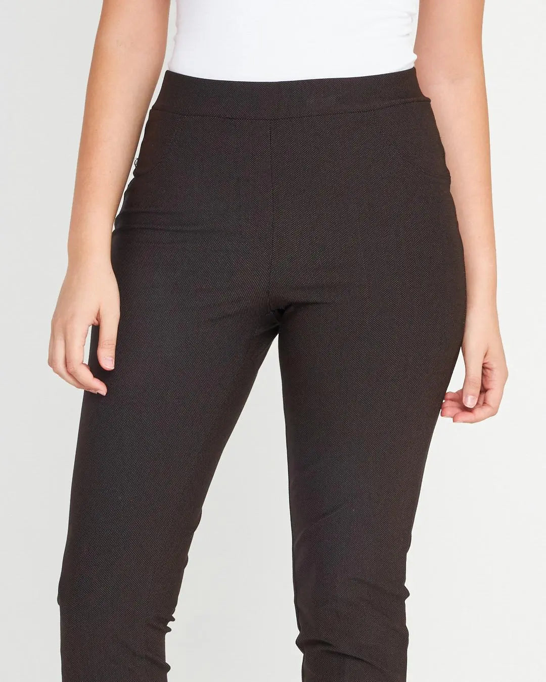 Pantalone micro pois NERO-COCCIO DORABELLA