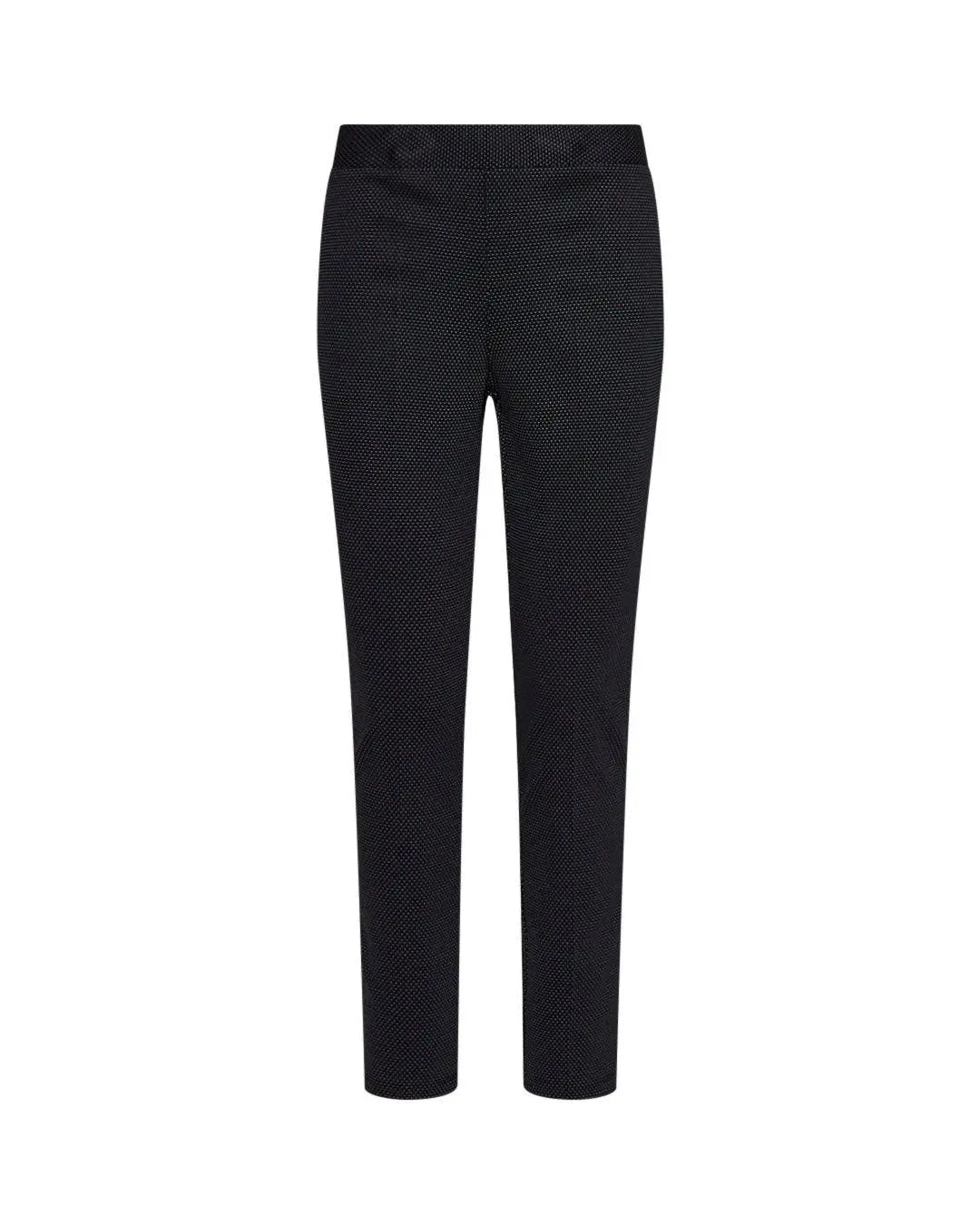 Pantalone microfantasia BLU DORABELLA PIU'