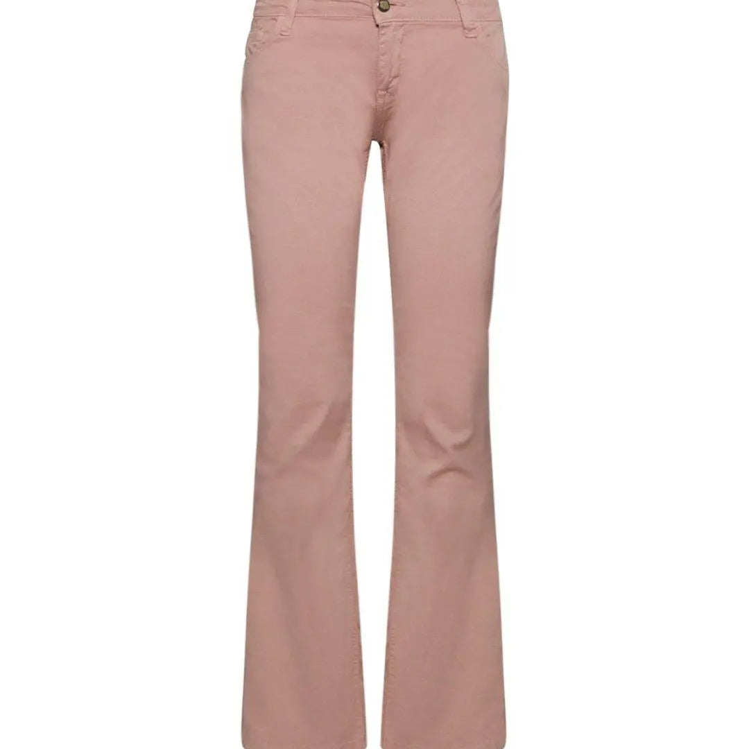 Pantalone modello flare ROSA IRONICA 48