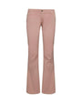 Pantalone modello flare ROSA IRONICA 48