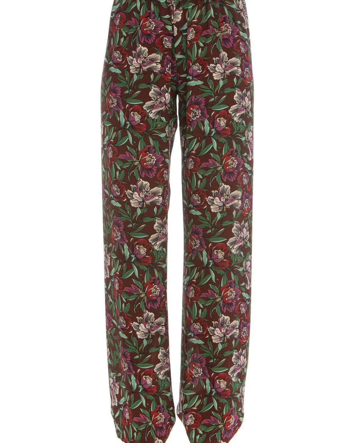 Pantalone palazzo fantasia floreale FANTASIA DORABELLA XXL