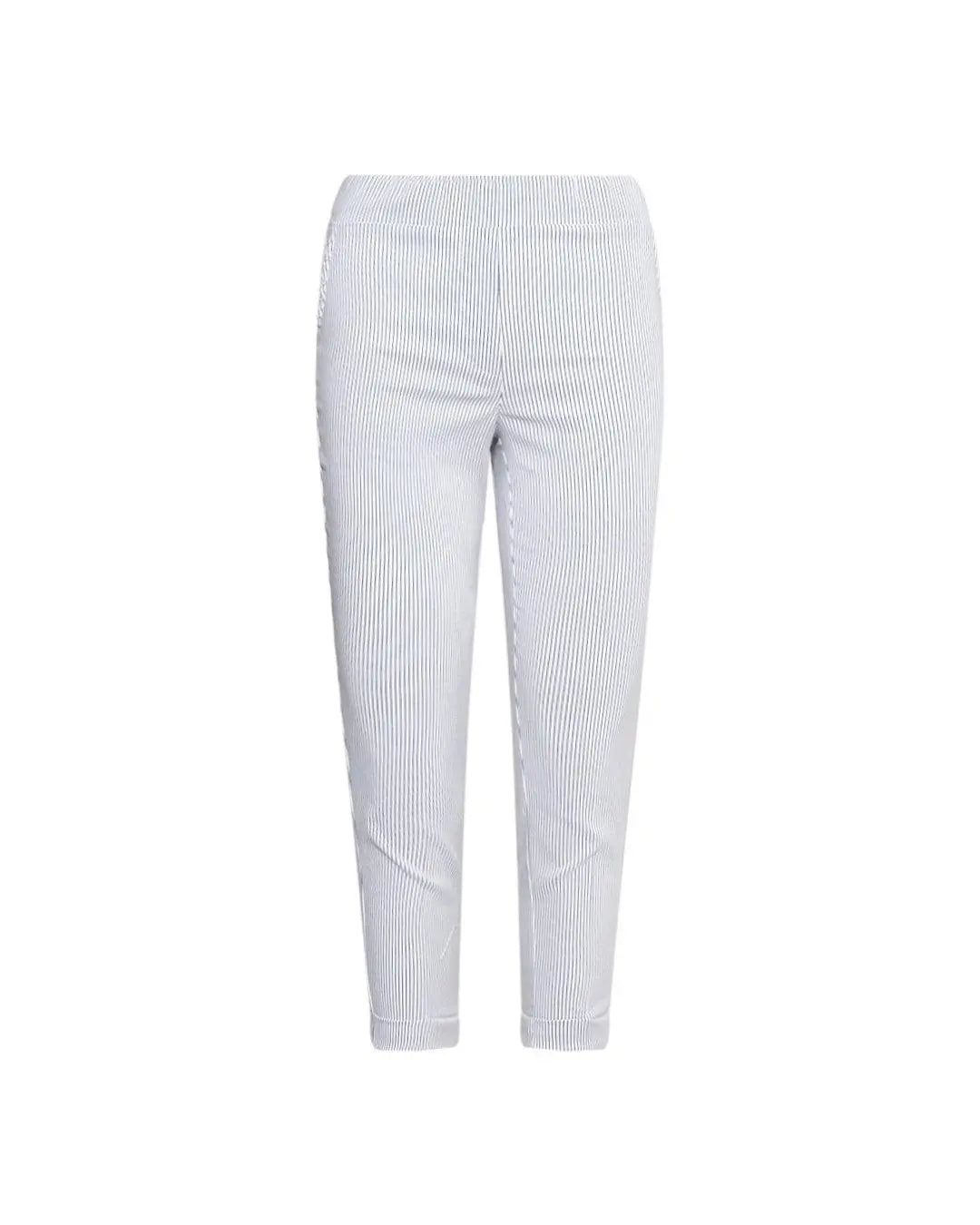 Pantalone righe BLU-BIANCO DORABELLA 54