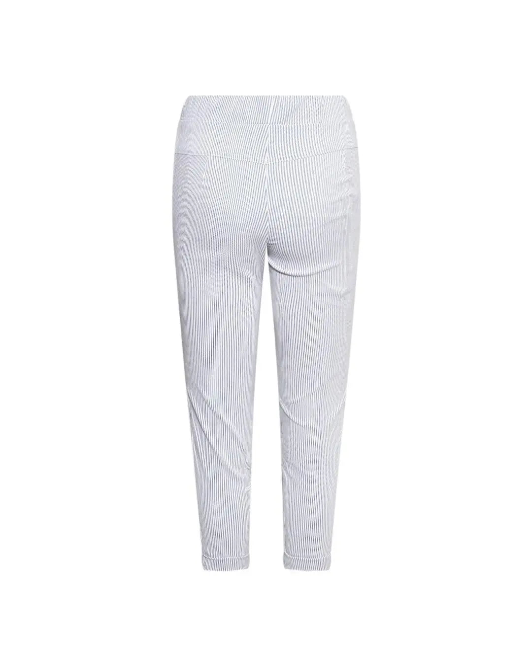 Pantalone righe BLU-BIANCO DORABELLA
