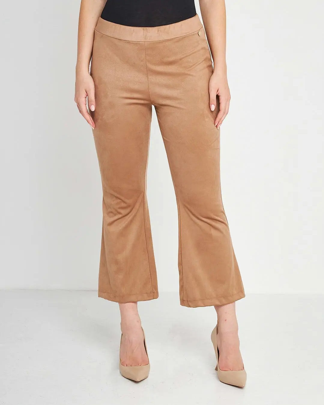Pantalone  scamosciato Beige DORABELLA XXL
